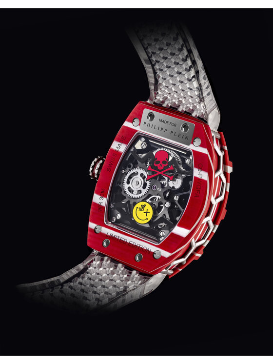 PHILIPP PLEIN PHILIPP PLEIN Hodinky 23557 Červená