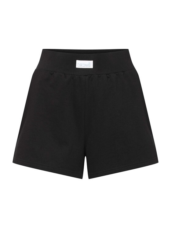 Esotiq Esotiq Szorty materiałowe 42131 Czarny Regular Fit