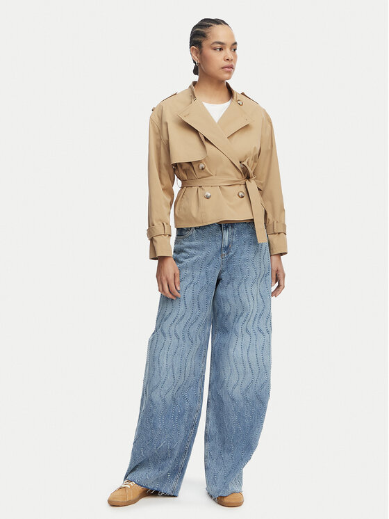 Liu Jo Liu Jo Teksad UA6195 D0316 Sinine Wide Leg