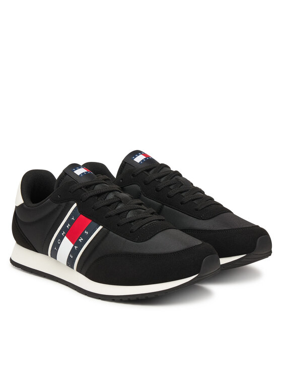 Tommy Jeans Tommy Jeans Sneakersy Tjm Classic Runner EM0EM01709 Čierna