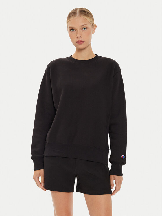 Champion Champion Суитшърт 116239 Черен Loose Fit