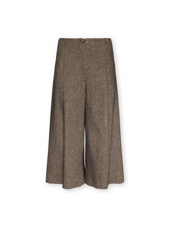 Elena Mirò Elena Mirò Pantaloni di tessuto P080P000626N001 Marrone Flared Fit