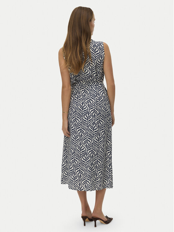 Vero Moda Vero Moda Košeľové šaty Josie 10341594 Tmavomodrá Regular Fit