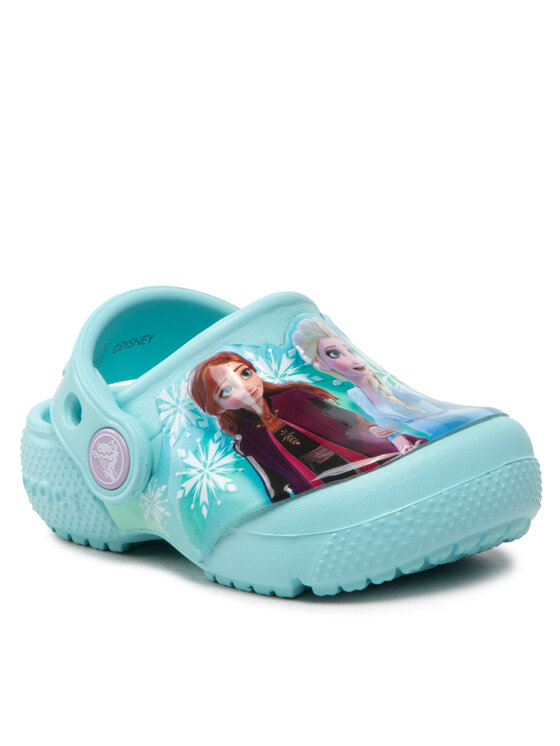 Crocs Crocs Papucs FROZEN Fl Disney Frozen II Clog T 206804 Kék