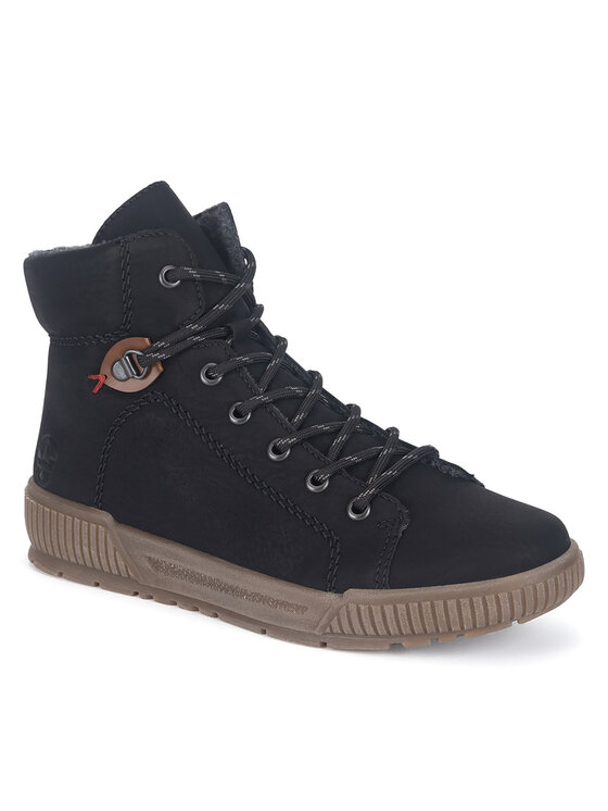 Rieker Rieker Botine N0730-00 Negru