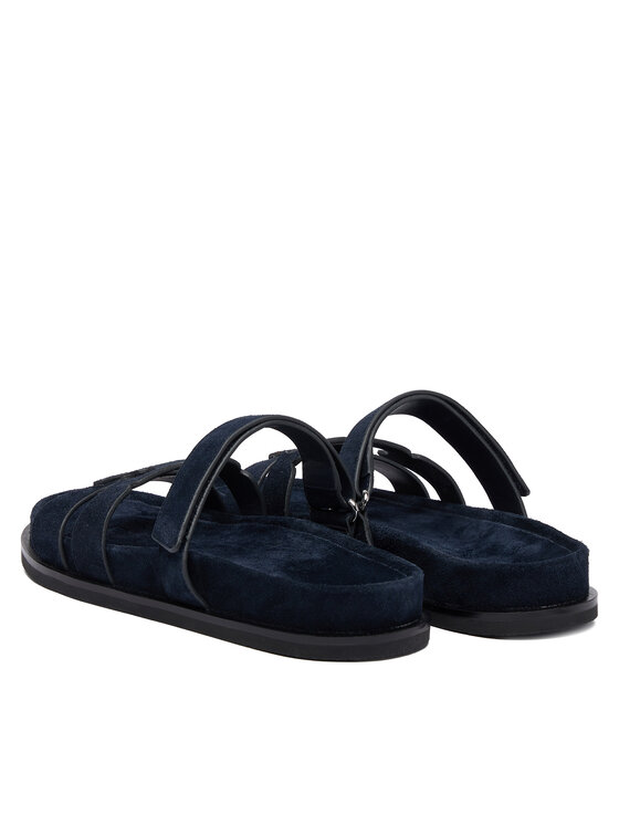 Tory Burch Tory Burch Şlapi Ines Sport Slide 163481 Bleumarin