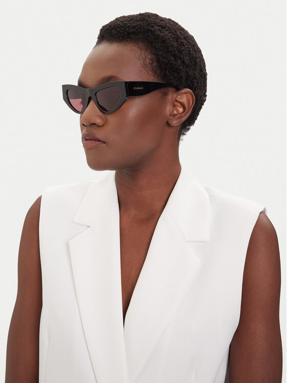 PINKO PINKO Okulary przeciwsłoneczne Cassiopea Occhiali 20251 PKSG 105315.A2NN Czarny