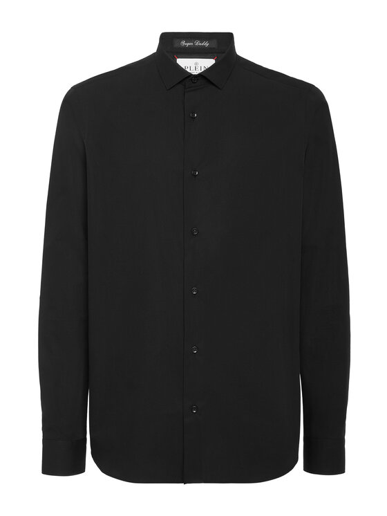 PHILIPP PLEIN PHILIPP PLEIN Koszula 25541 Czarny Fitted Fit