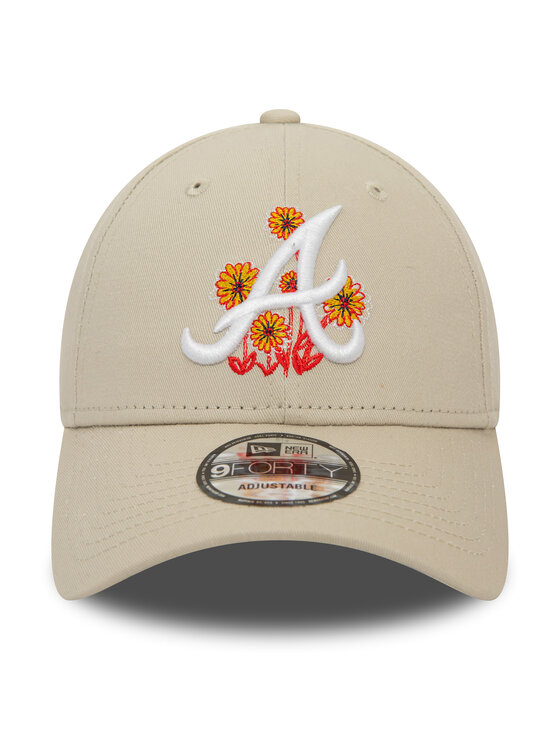 New Era New Era Kapa s šiltom Flower Icon 940 Braves 60435112 Bež