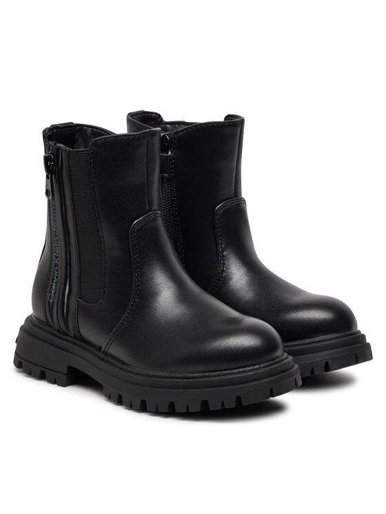 Calvin Klein Jeans Calvin Klein Jeans Μποτάκια Chelsea Boot V3A5-81019-1355 M Μαύρο
