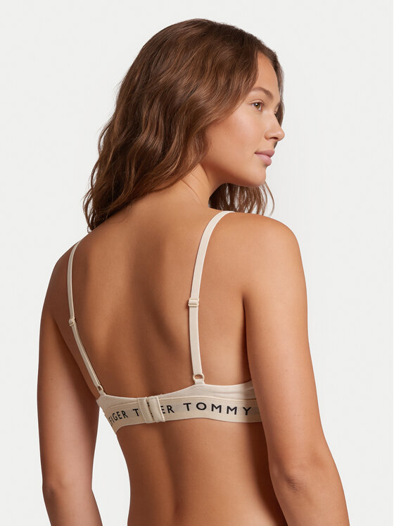 Tommy Hilfiger Tommy Hilfiger Biustonosz braletka UW0UW06040 Beżowy