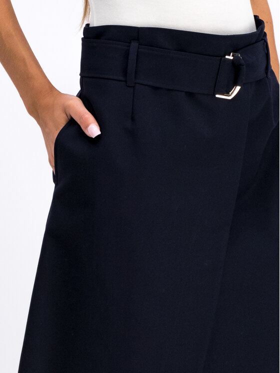 Gonna a matita Gamma 11010419 Blu scuro Slim Fit