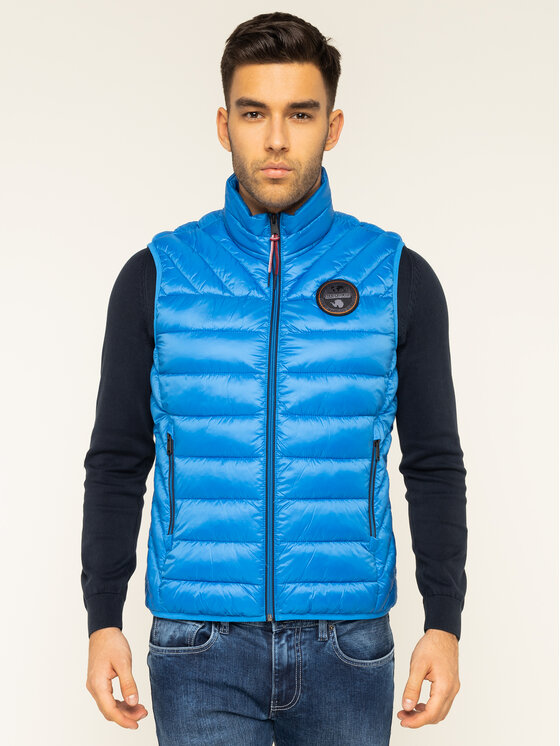 Napapijri Napapijri Liemenė Aerons Vest 2 N0YI4W Mėlyna Regular Fit