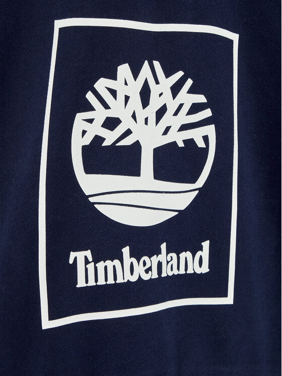 Timberland Timberland Bluza T25T58 S Granatowy Regular Fit