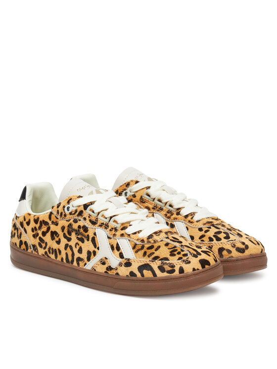 Pepe Jeans Pepe Jeans Sneakersy Ball Top W PLS00035 Beżowy