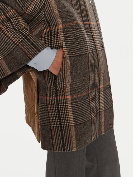 Weekend Max Mara Weekend Max Mara Cappotto di lana Agitare 2425496012 Nero Loose Fit