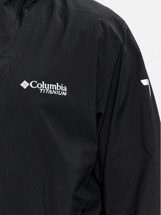 Columbia Columbia Яке за дъжд Ampli-Dry™ II 2071061 Черен Regular Fit
