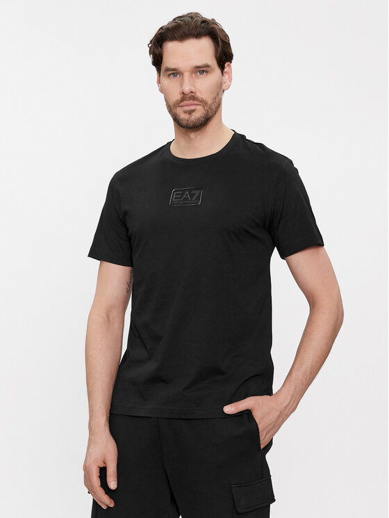 EA7 Emporio Armani EA7 Emporio Armani T-Shirt 6RPT05 PJ02Z 1200 Černá Regular Fit