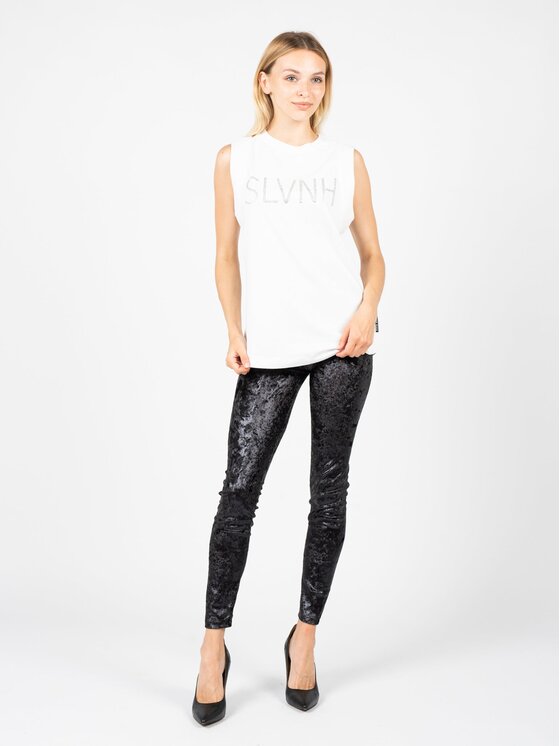 Silvian Heach Silvian Heach T-Shirt PGP22127TS Λευκό Oversize