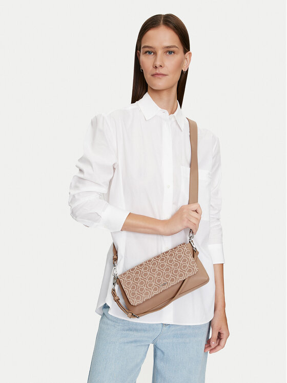 Calvin Klein Handtasche Ck Must Shoulder Bag K60K612646 Braun 