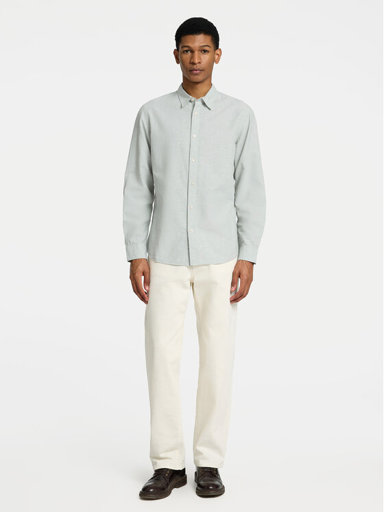 Selected Homme Selected Homme Cămașă 16078867 Verde Slim Fit