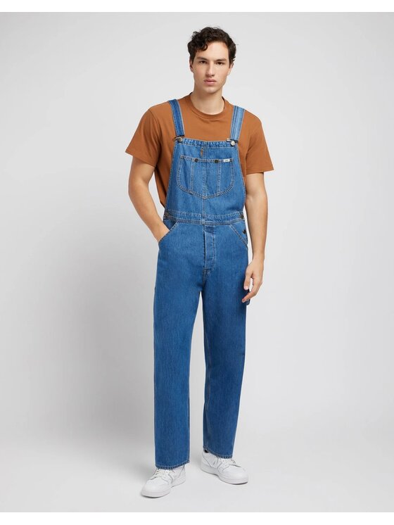 Lee Lee Salopette BIB MID Blu Regular Fit