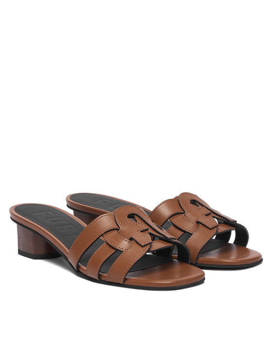 Furla Furla Παντόφλες Cilindro YL25CIL Y62000 AL 03B00 Καφέ