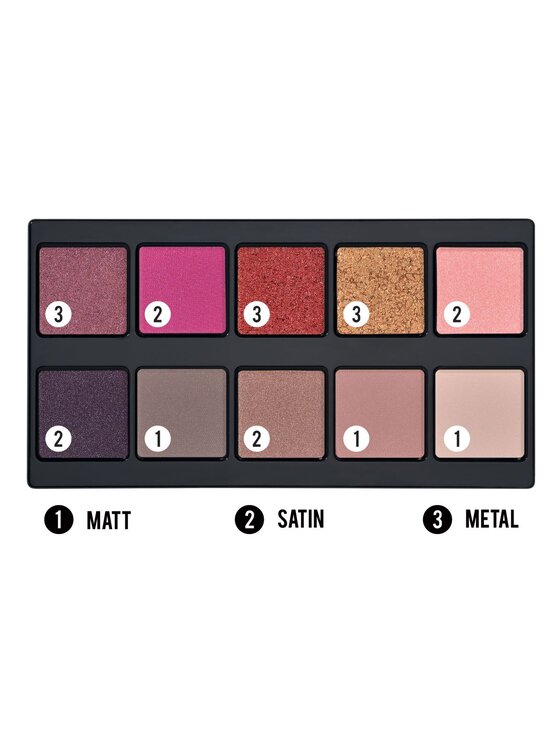 PUPA Milano PUPA Milano Make Up Stories Paleta cieni do powiek 003 Bright Violet