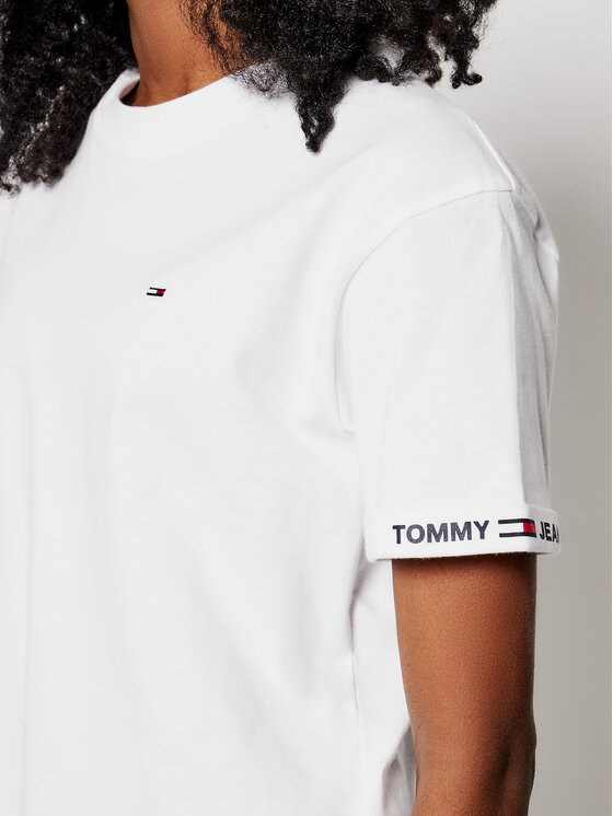Tommy Jeans Marškinėliai Crop Branded 