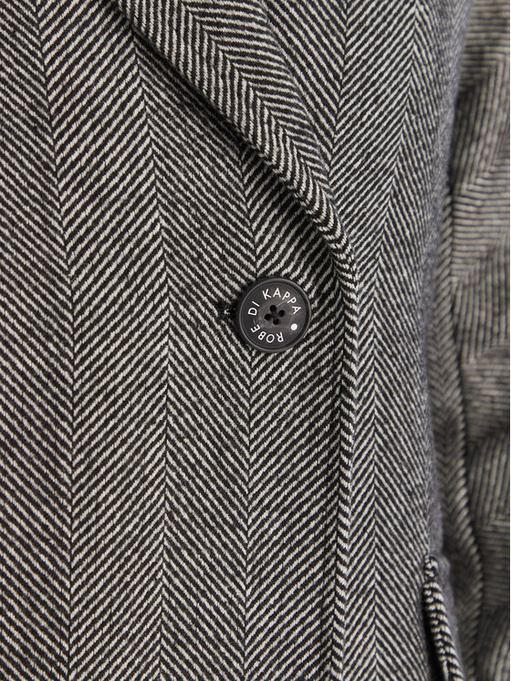 Robe di Kappa Robe di Kappa Prehodni plašč Jeannie 62123UW Črna Regular Fit