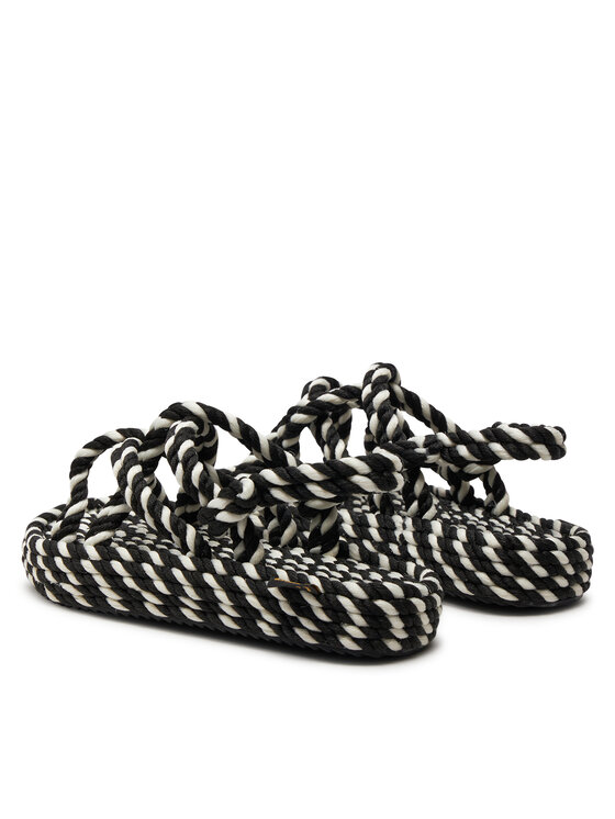 Bohonomad Bohonomad Sandalen Bodrum Platform BOD.0120.PRS Schwarz