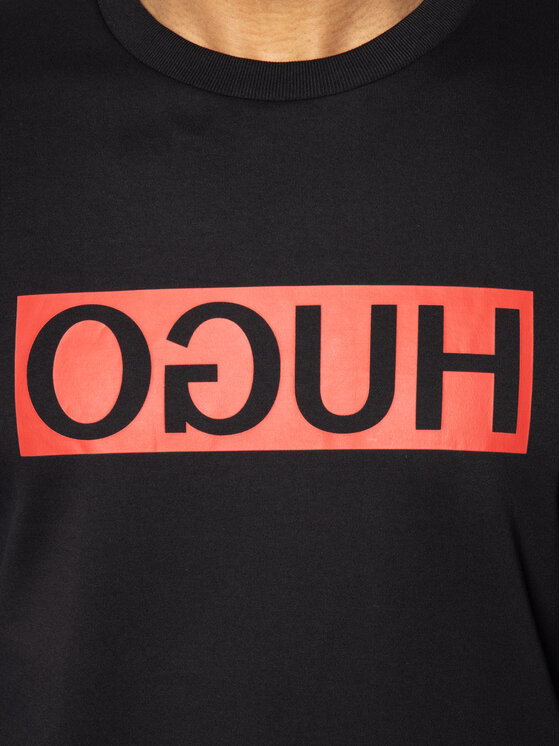HUGO Hugo Sweatshirt Dicago194 50414126 Schwarz Regular Fit