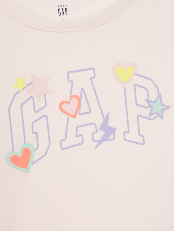 Gap Gap Футболка 710283-04 Рожевий Regular Fit
