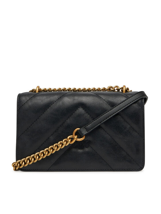 PINKO PINKO Τσάντα Love One Mini Dc 100074 A1UR Μαύρο