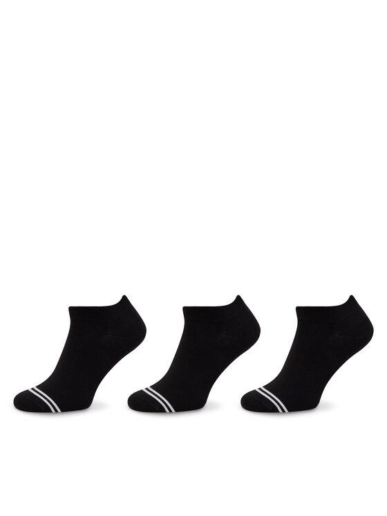 Pepe Jeans Set di 3 paia di calzini corti da uomo PMU30044 Nero, taglia : 36_41