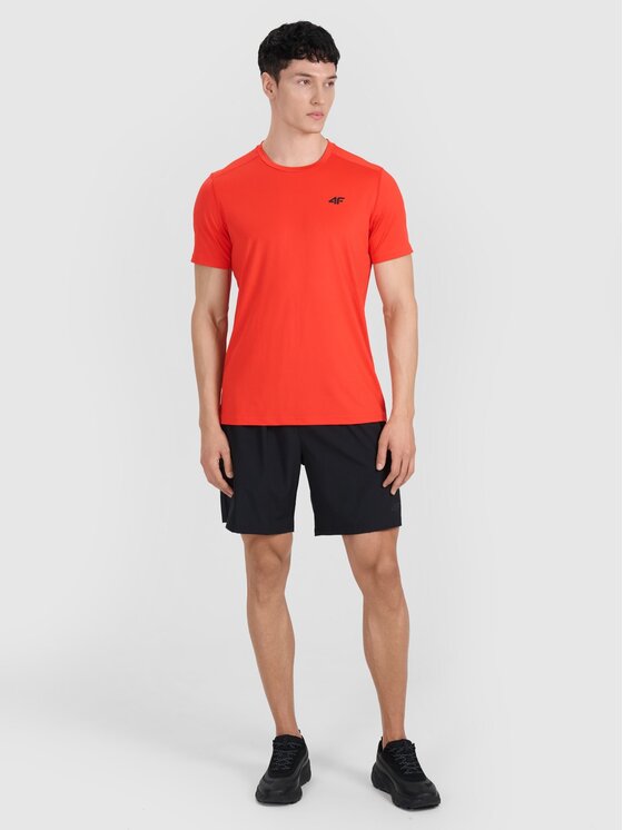 4F 4F Maglietta tecnica 4FWAW25TFTSM1521-62S Rosso Regular Fit