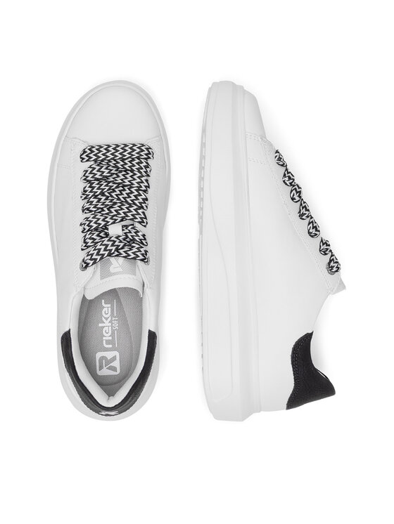 Rieker Revolution Lifestyle Rieker Revolution Lifestyle Sneakersy W1201-80 Biela