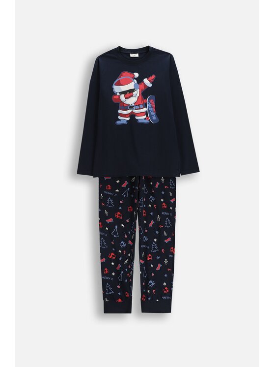 Coccodrillo Coccodrillo Piżama ZC5448101MER-015 Granatowy Regular Fit