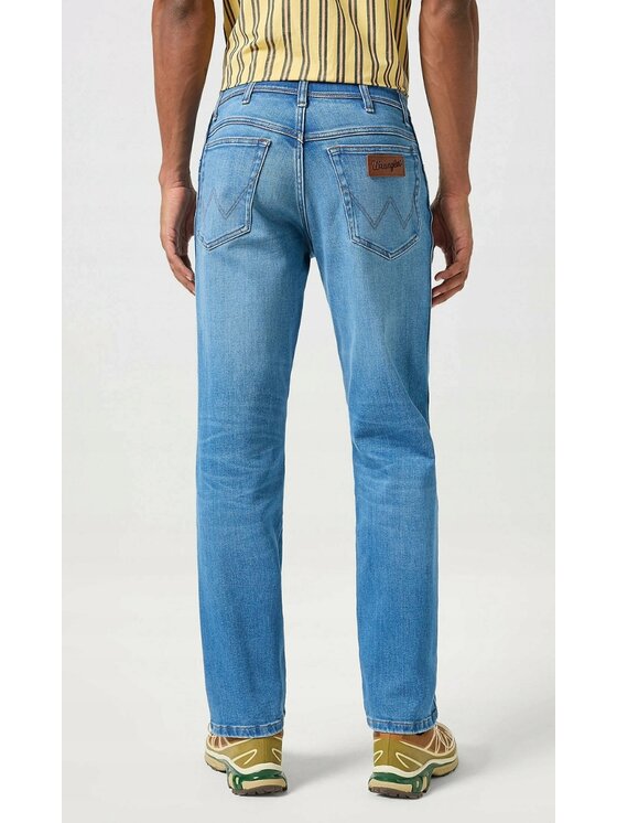 Wrangler Wrangler Jeansy Texas Niebieski Straight Fit