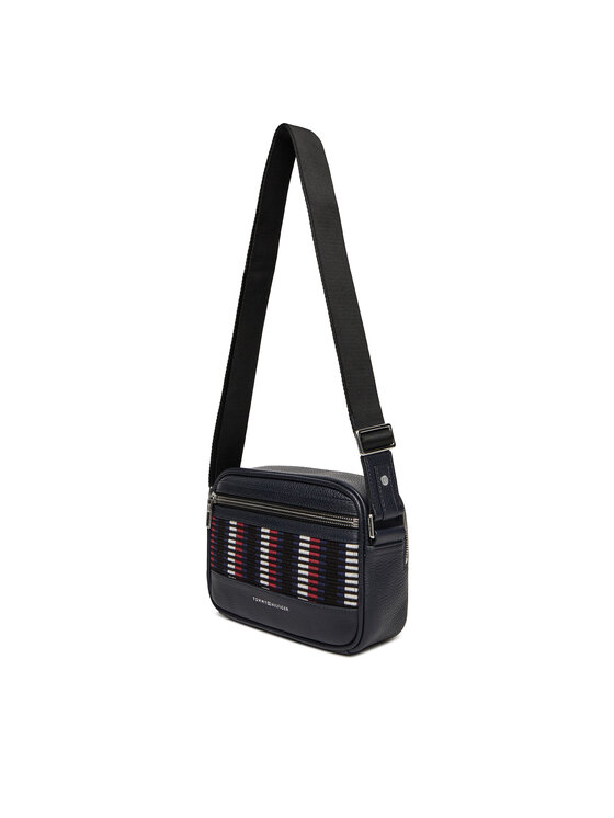 Tommy Hilfiger Tommy Hilfiger Umhängetasche Th Corp Leather Camera AM0AM12722 Dunkelblau