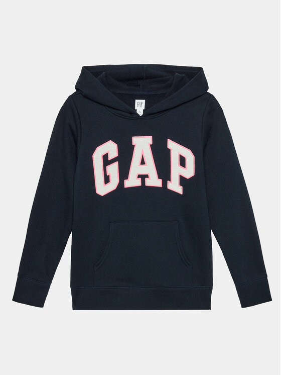 Gap Gap Majica dugih rukava 849381-10 Tamnoplava Regular Fit