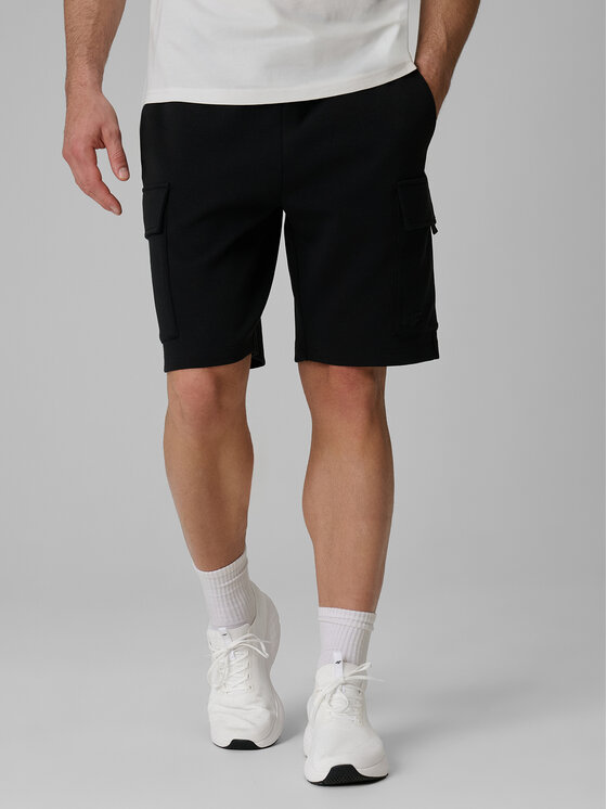 4F 4F Szorty sportowe COMMERCIAL 4 Czarny Regular Fit