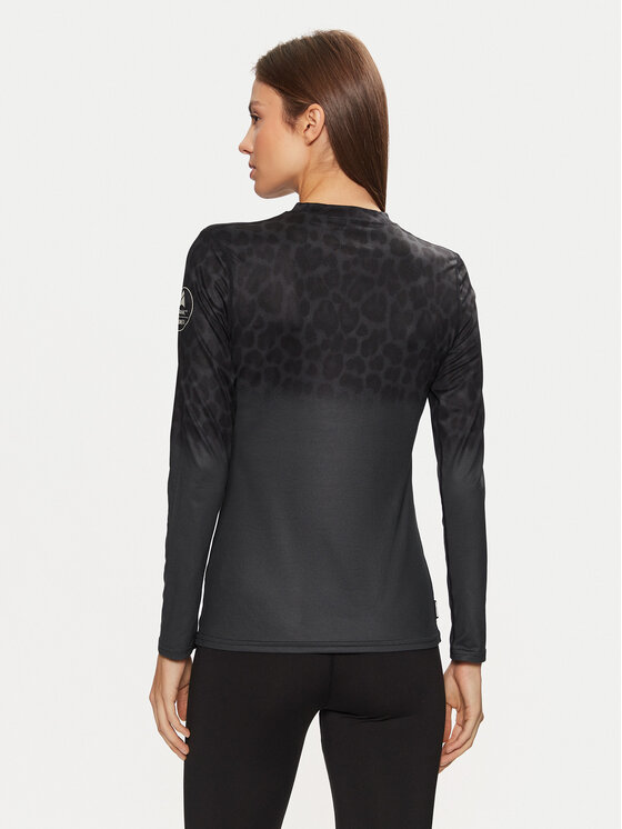 Surfanic Surfanic Termoaktyvus apatinis trikotažas, viršus SWU2602 Juoda Slim Fit