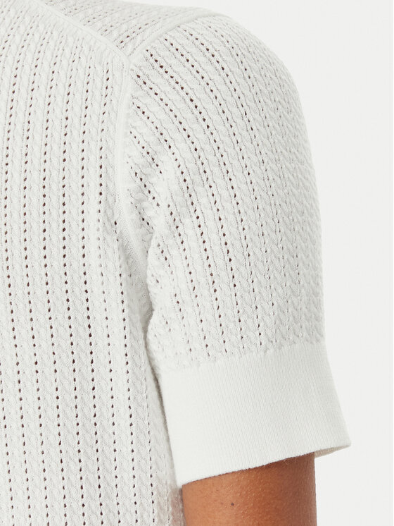 Tommy Hilfiger Tommy Hilfiger Maglione WW0WW49362 Bianco Slim Fit