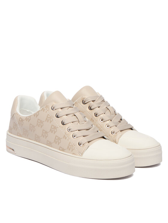 DKNY DKNY Sneakersy K3556786 Béžová