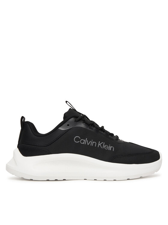 Calvin Klein Calvin Klein Sneakersy Light Eva Runner Nyl-Sue HW0HW03149 Čierna