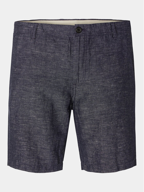 Selected Homme Selected Homme Szorty materiałowe Owen 16092730 Niebieski Regular Fit