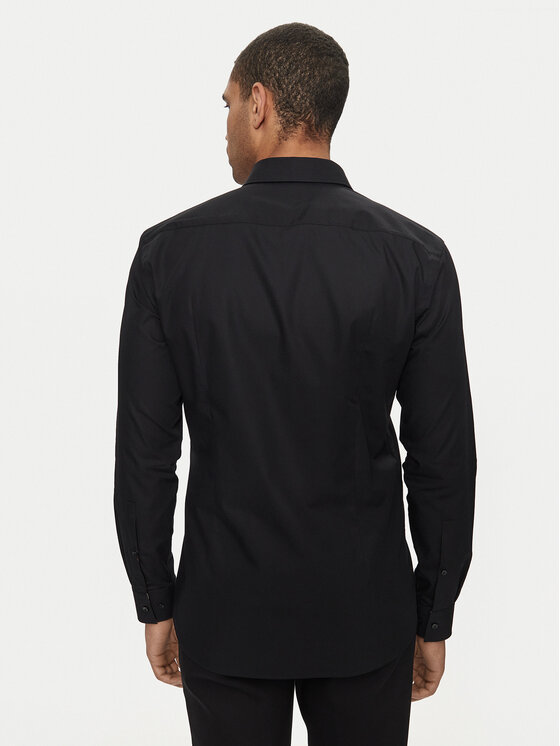 HUGO Hugo Camicia Koey 50519819 Nero Slim Fit