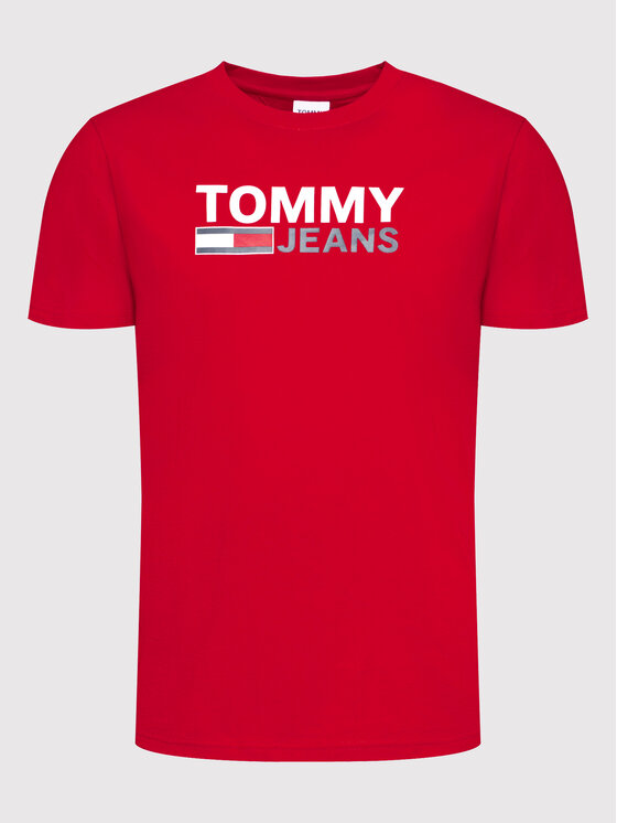 Tommy Jeans Marškinėliai Tjm Corp Logo 