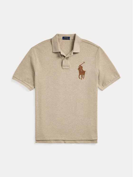 Polo Ralph Lauren Polo Ralph Lauren Polo marškinėliai 710958776002 Smėlio Regular Fit